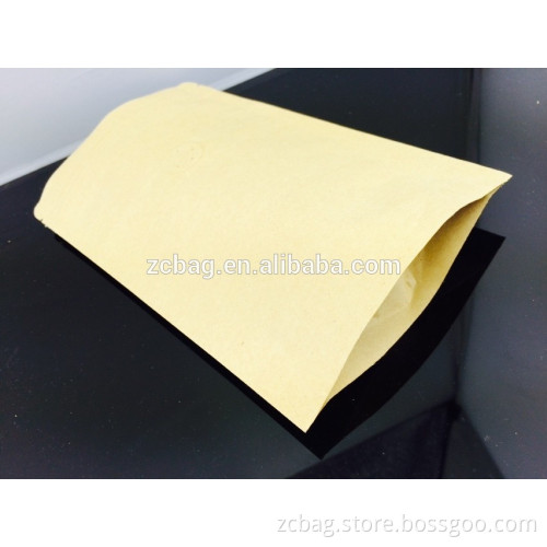 1000g Kraft aluminized foil inner coffee valve degassing pouch doypack standing up zipper lock bags